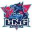 LNG Esports logo at LoL Esports World Cup Phase 1 2026
